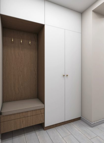 Дизайн современной квартиры с лаунжем на балконе