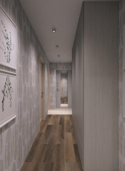Планировка и дизайн интерьера квартиры