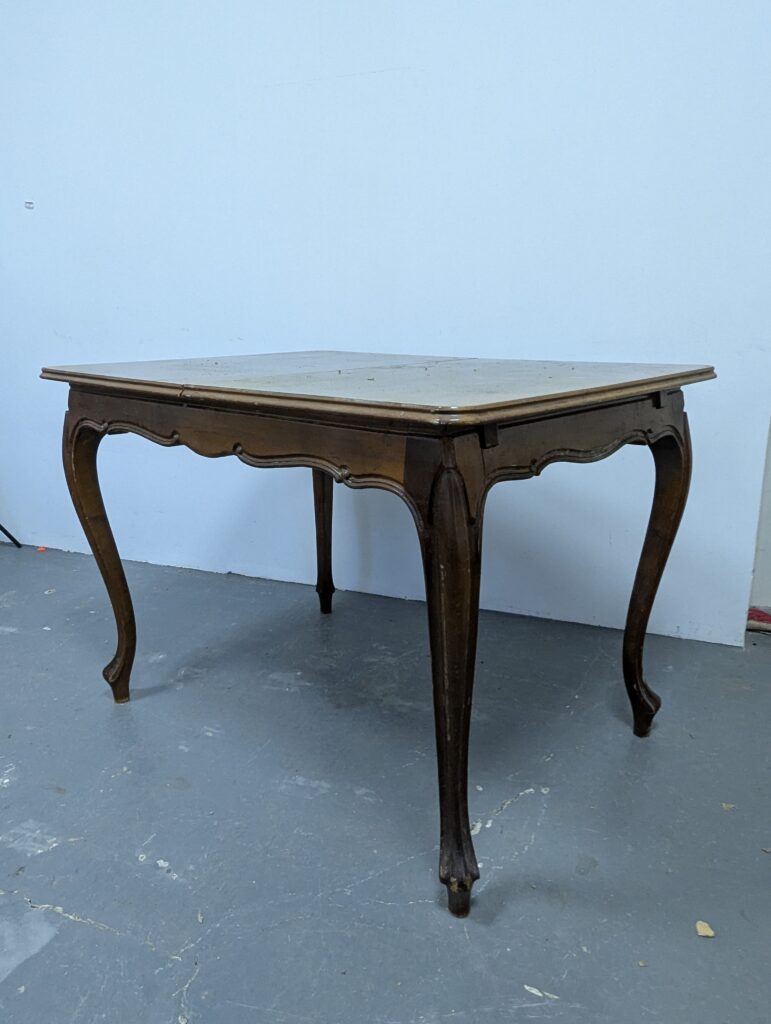 Венгерский обеденный гарнитур. Реставрация стола и стульев